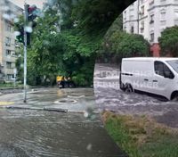 Київ "поплив": у столиці вирує потужна негода – фото та відео