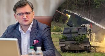 Україна закликала Німеччину збільшити поставки самохідних гаубиць і РСЗВ