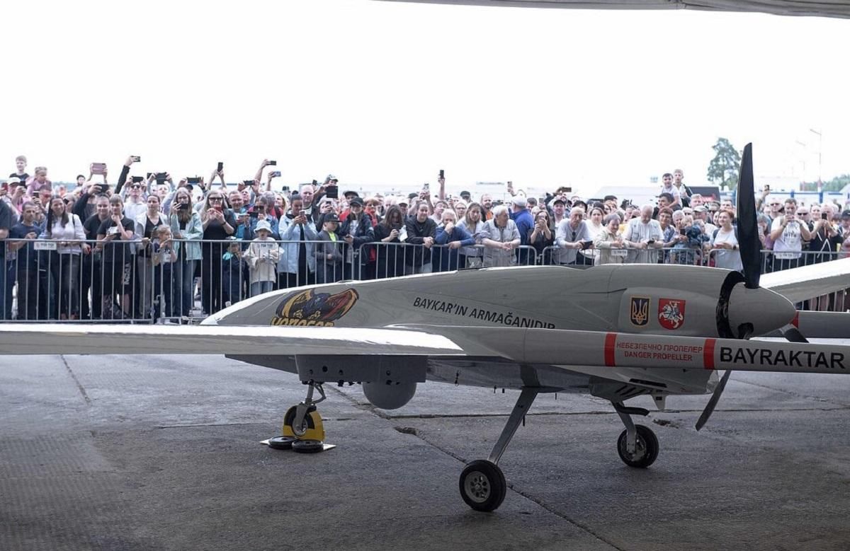 Литовский "Байрактар" уже готов к отправке в Украину Литовский "Байрактар" уже готов к отправке в Украину