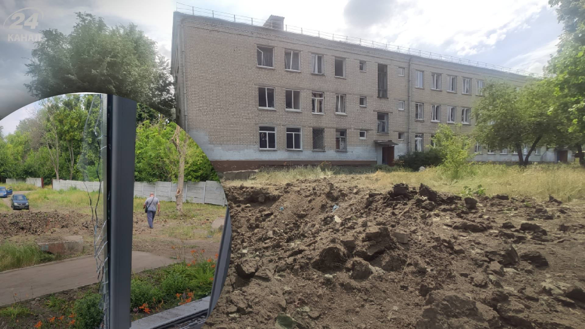 Последствия удара по школе-интернату в Харькове - фото - 24 Канал