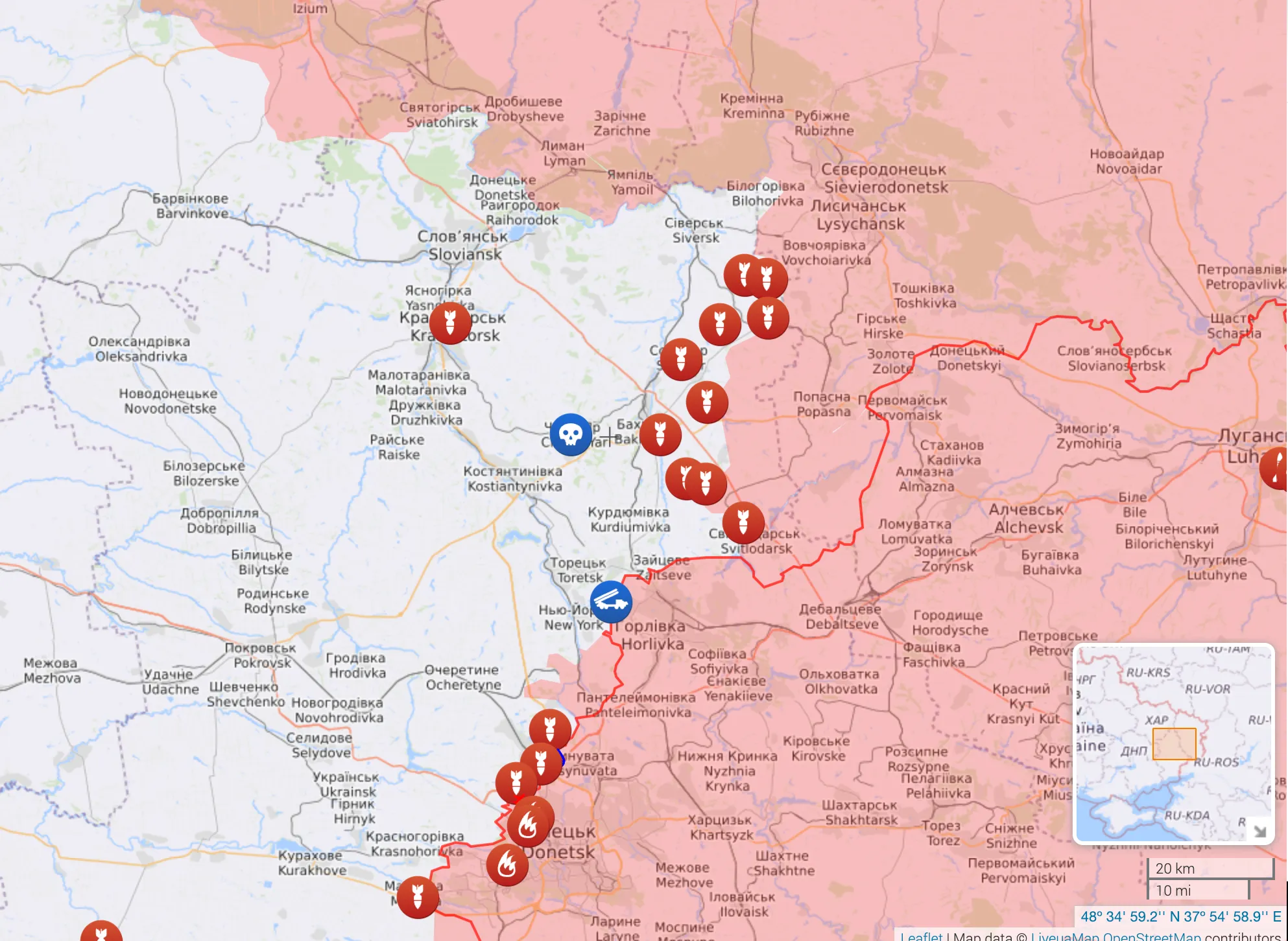 Ситуація на Донбасі Ситуація на Донбасі