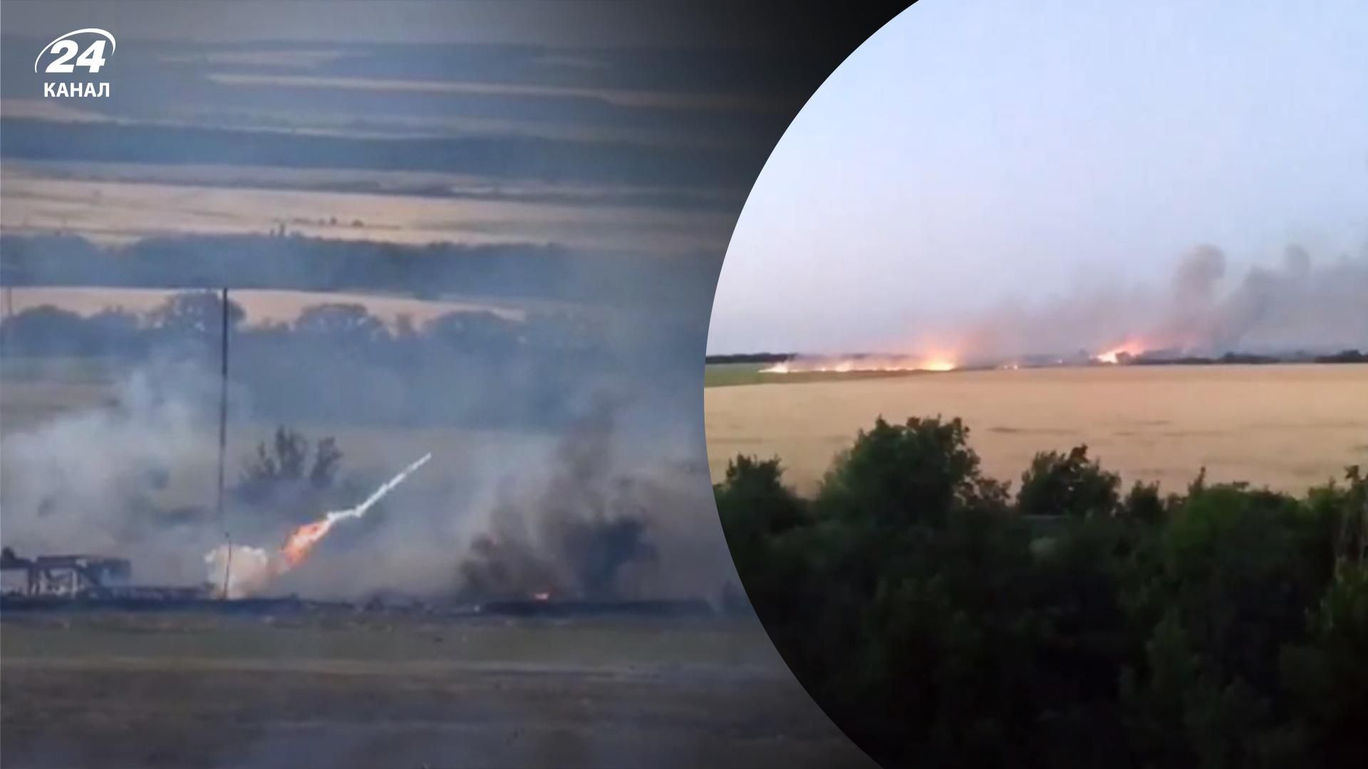 У Шахтарську продовжують детонувати склади російських окупантів У Шахтарську продовжують детонувати склади російських окупантів