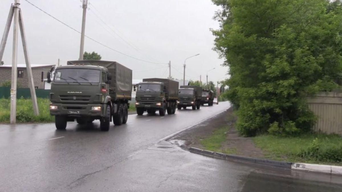 У Білорусі помітили колони російської техніки - їдуть з Мінська до Бобруйська 24 Канал