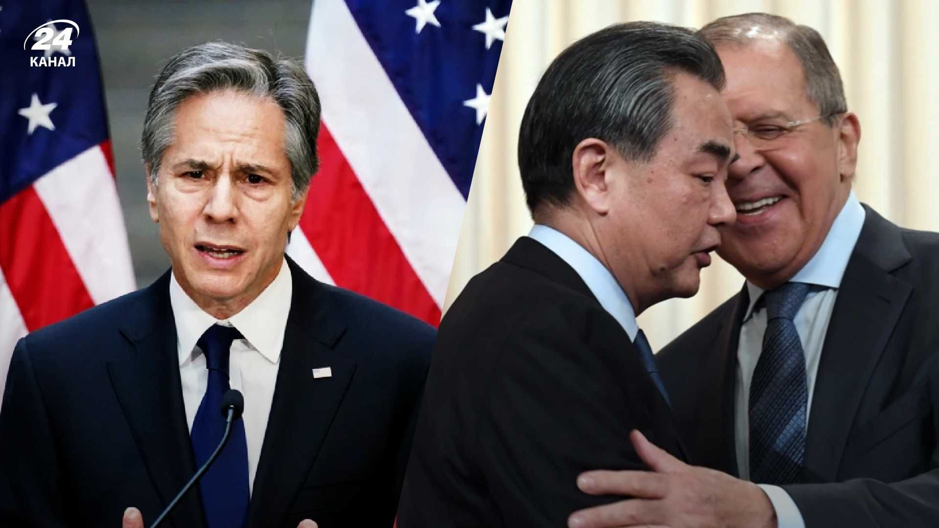 Блинкен убеждал МИД Китая осудить действия России Блинкен убеждал МИД Китая осудить действия России