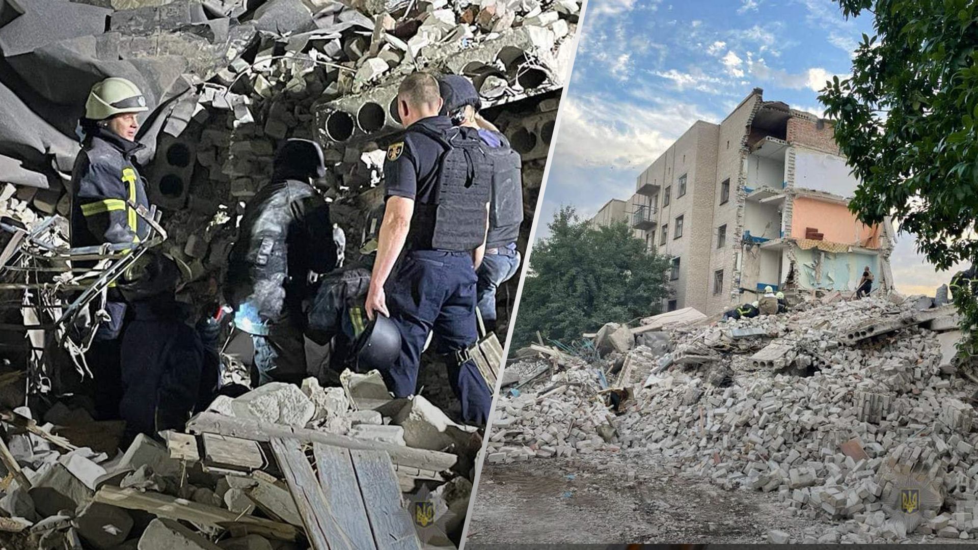 Последствия удара россиян по Временному Яру Последствия удара россиян по Временному Яру