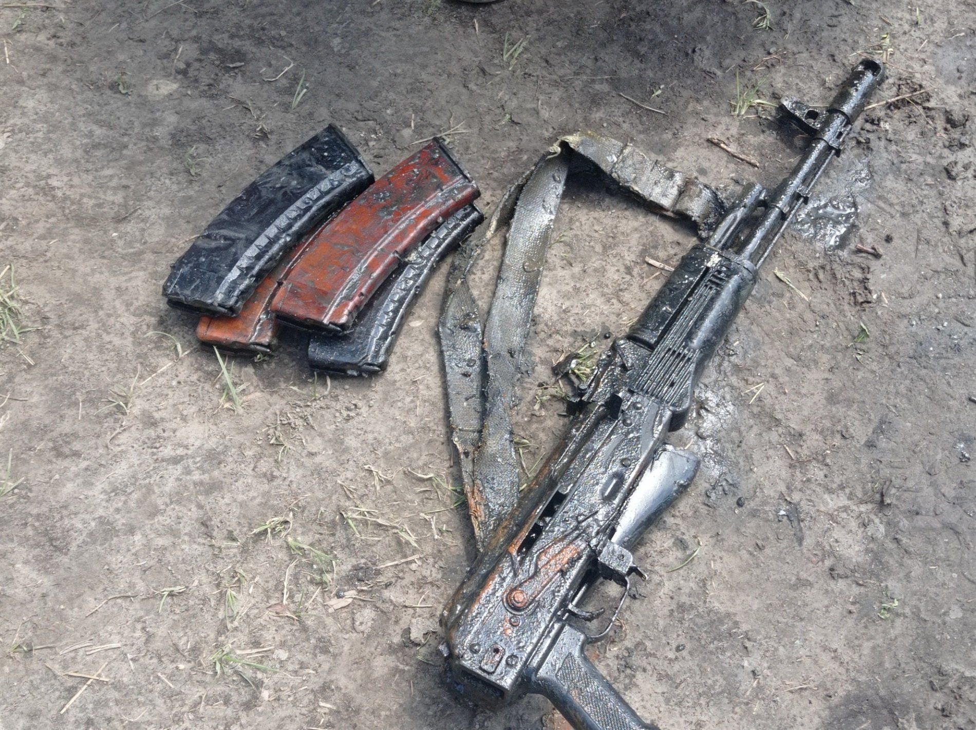 россияне разбомбили батальон донецких боевиков