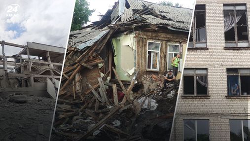 Російська ракета пошкодила житловий будинок і дитячий санаторій у Харкові: ексклюзивні фото