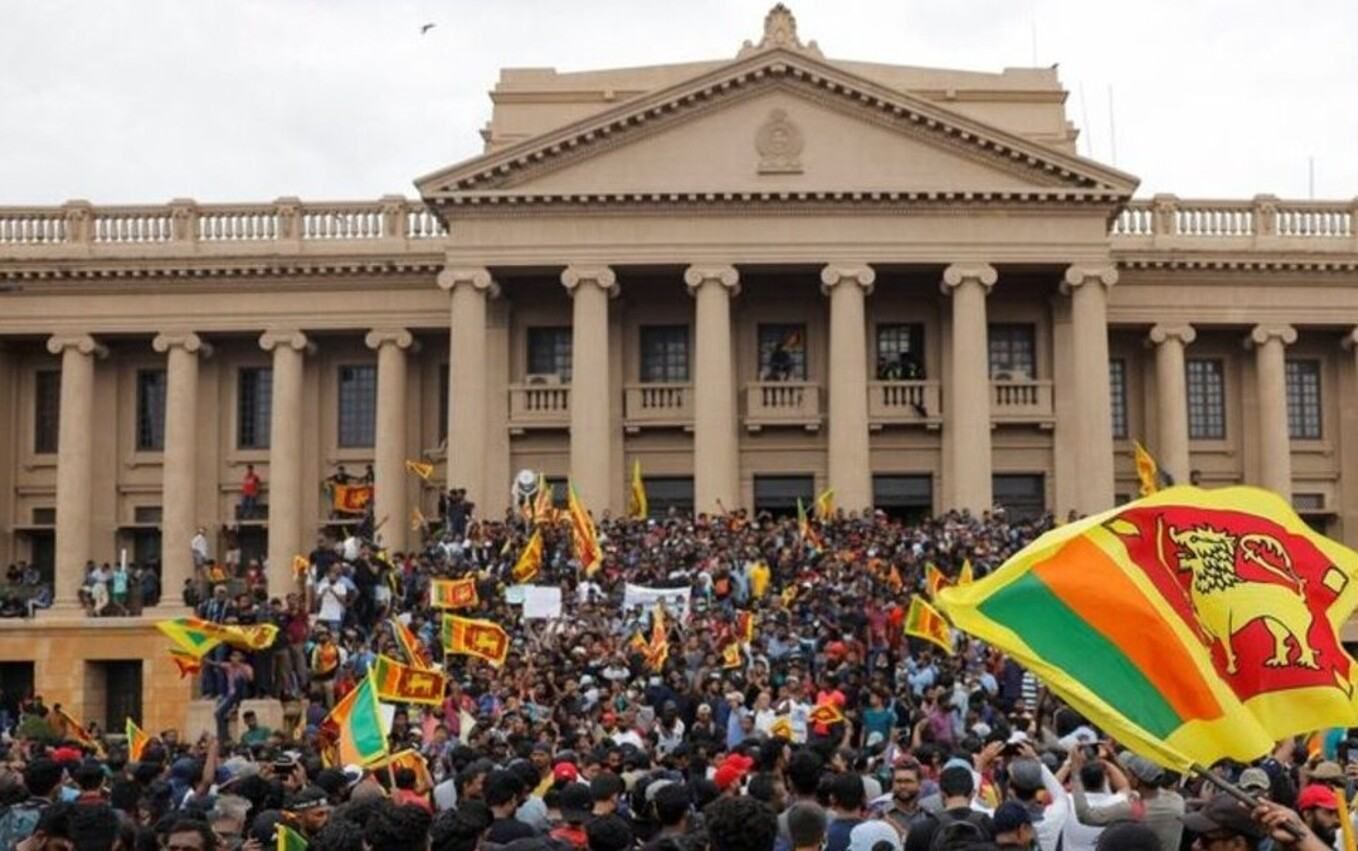 У Шрі-Ланці масові протести У Шрі-Ланці масові протести