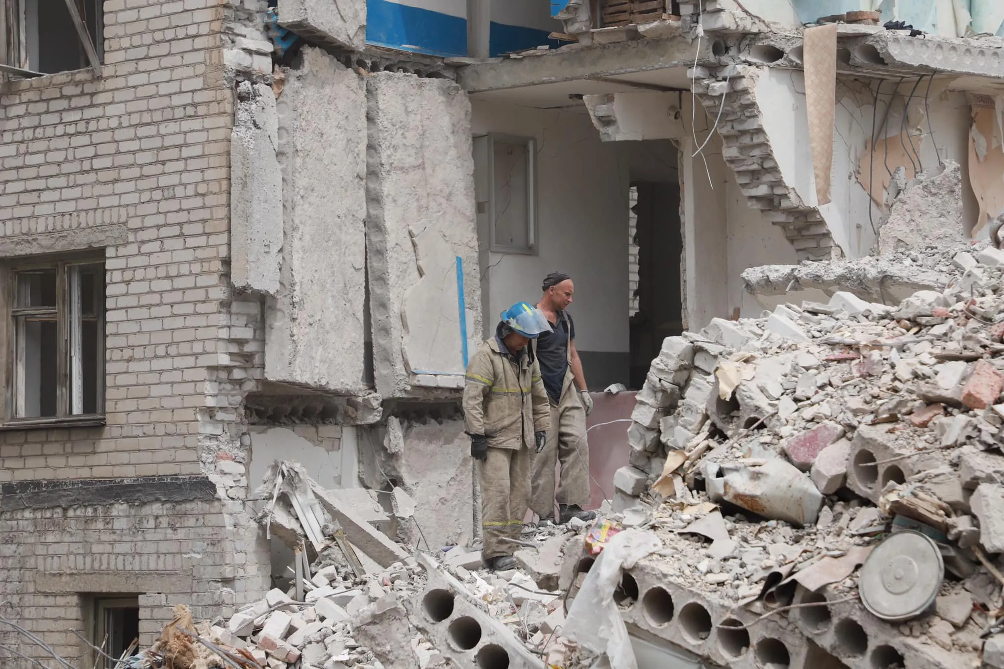 Последствия удара по Временному Яру Последствия удара по Временному Яру