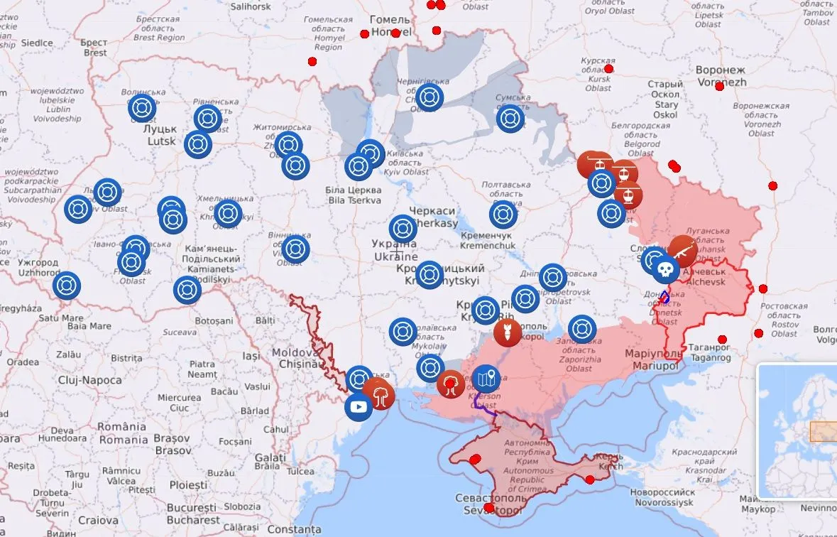 карта боевых действий на 12 июля карта боевых действий на 12 июля
