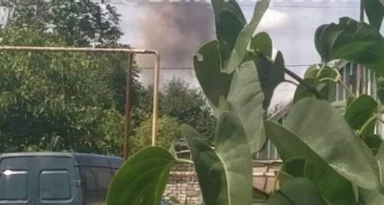 Херсонці чули вибухи й бачили дим Херсонці чули вибухи й бачили дим