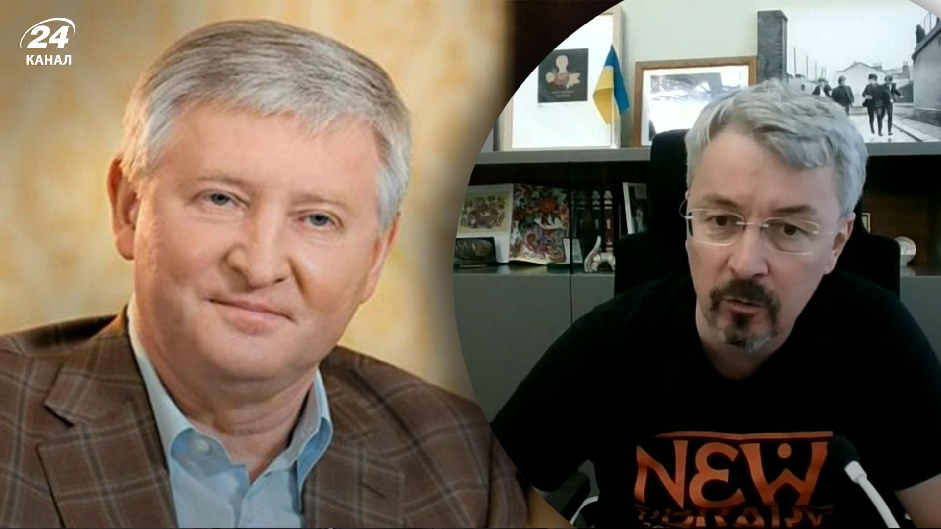 Ткаченко відреагував на заяву Ахметова про вихід з медійного бізнесу