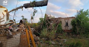 Ночью россияне снова били по Славянску: повреждены частные дома, есть пострадавшая