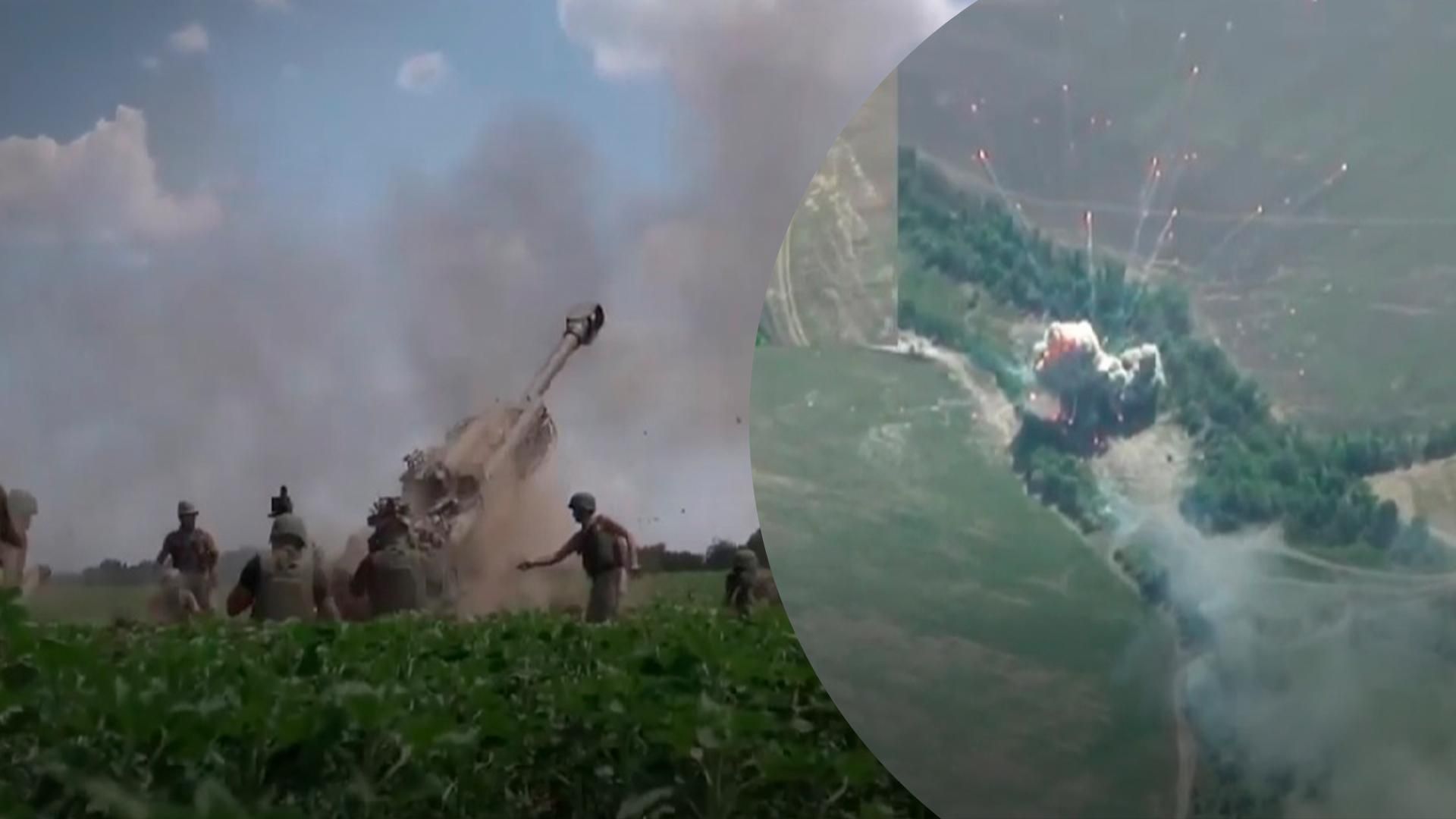 ЗСУ використовують гаубиці M777 - відео з поля бою