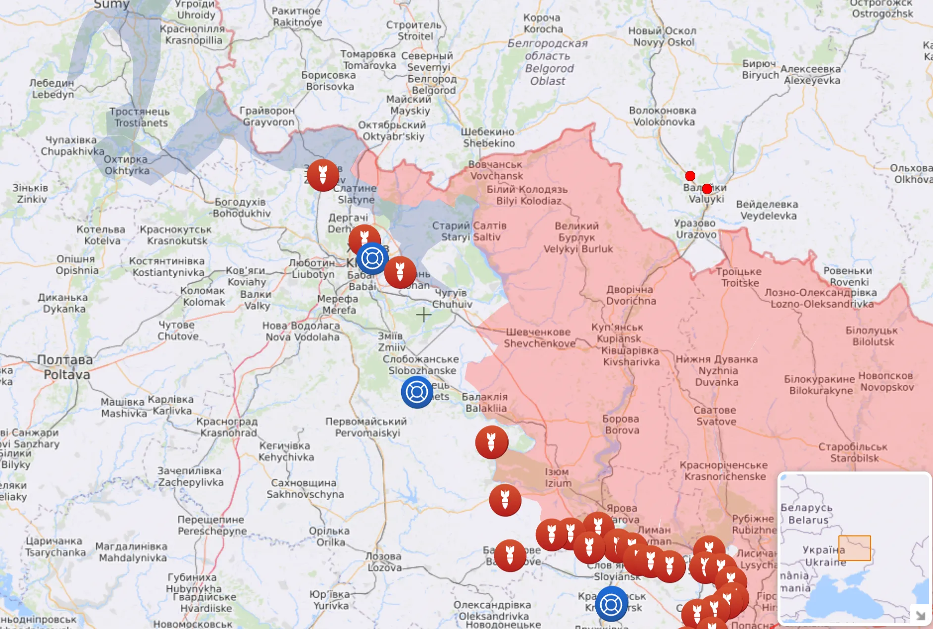 Окупанти знову обстрілювали Харківщину