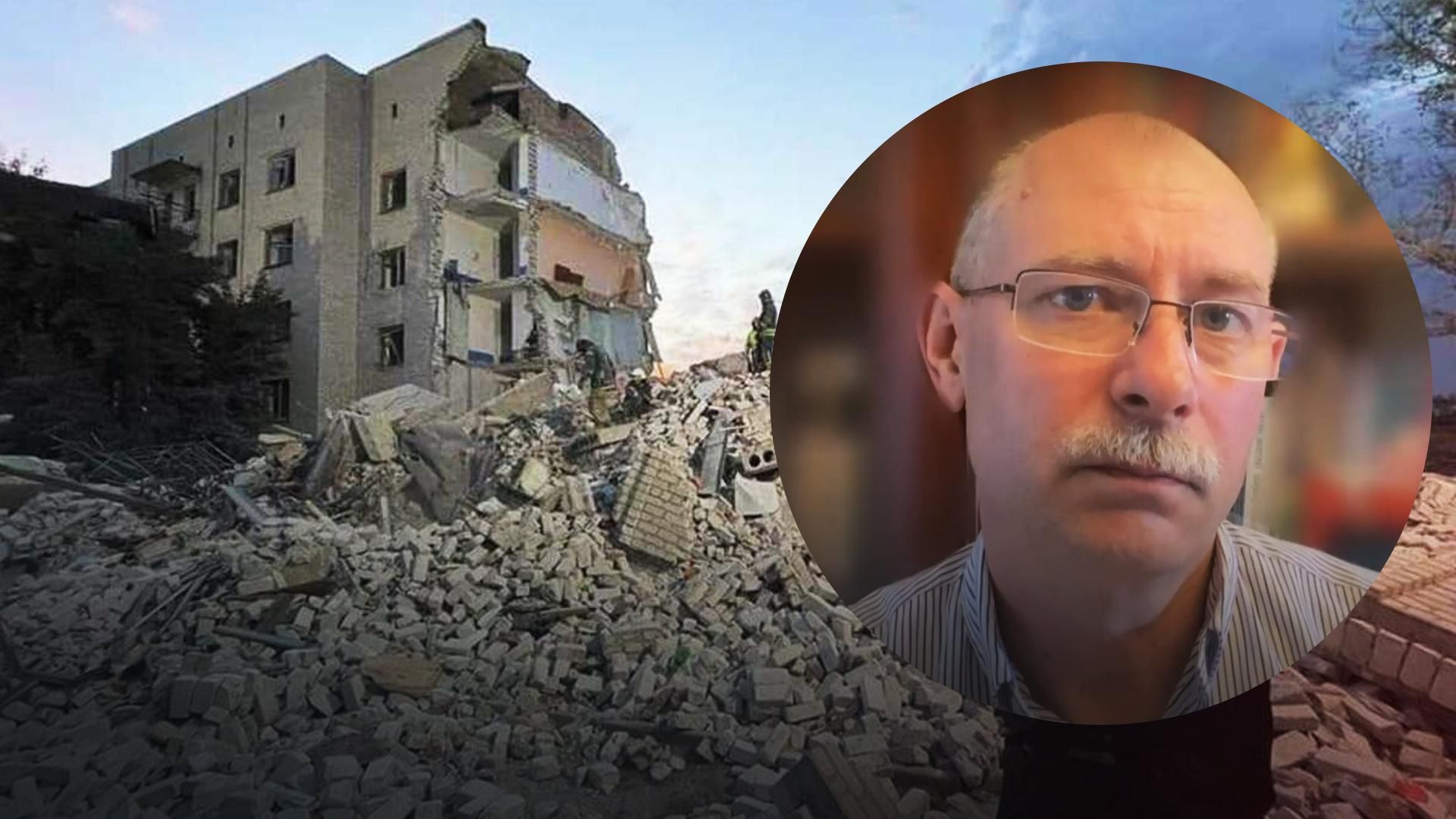 Жданов о ракетном ударе во Временном Яру Жданов о ракетном ударе во Временном Яру