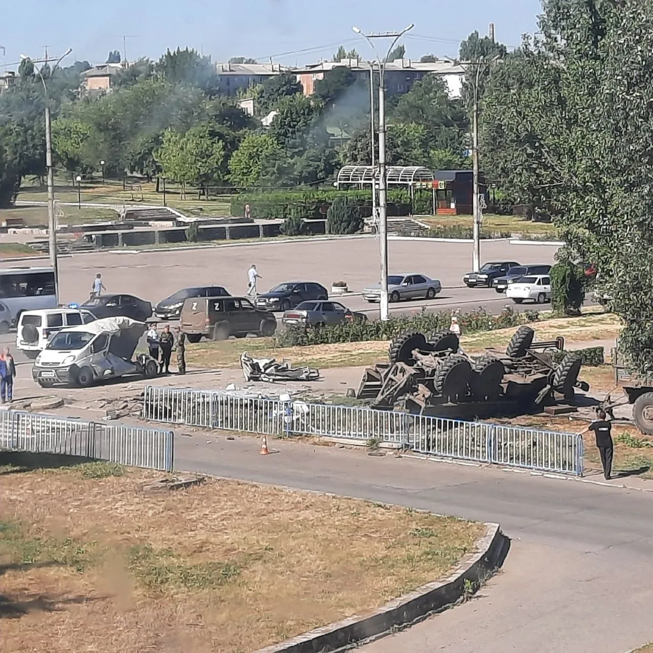 Аварія окупанти Алчевськ