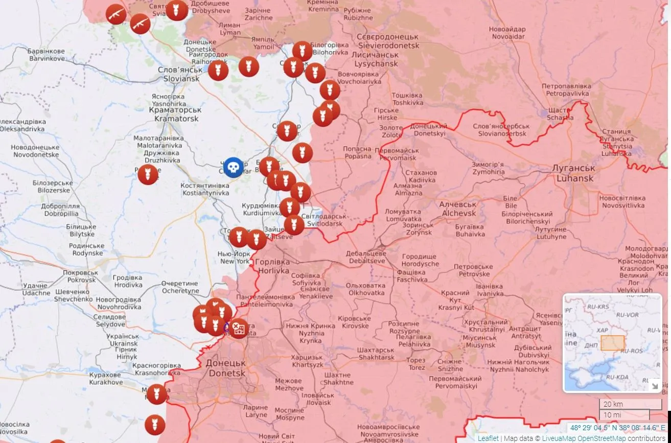 Ситуация на Донбассе на 14 июля