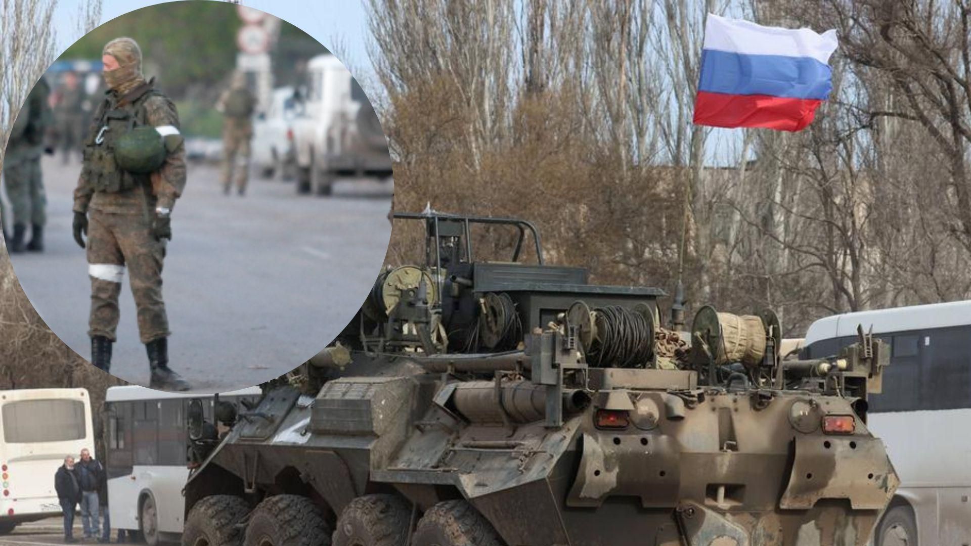 Окупанти вербують в свою армію чоловіків на окупованій Херсонщині Окупанти вербують в свою армію чоловіків на окупованій Херсонщині