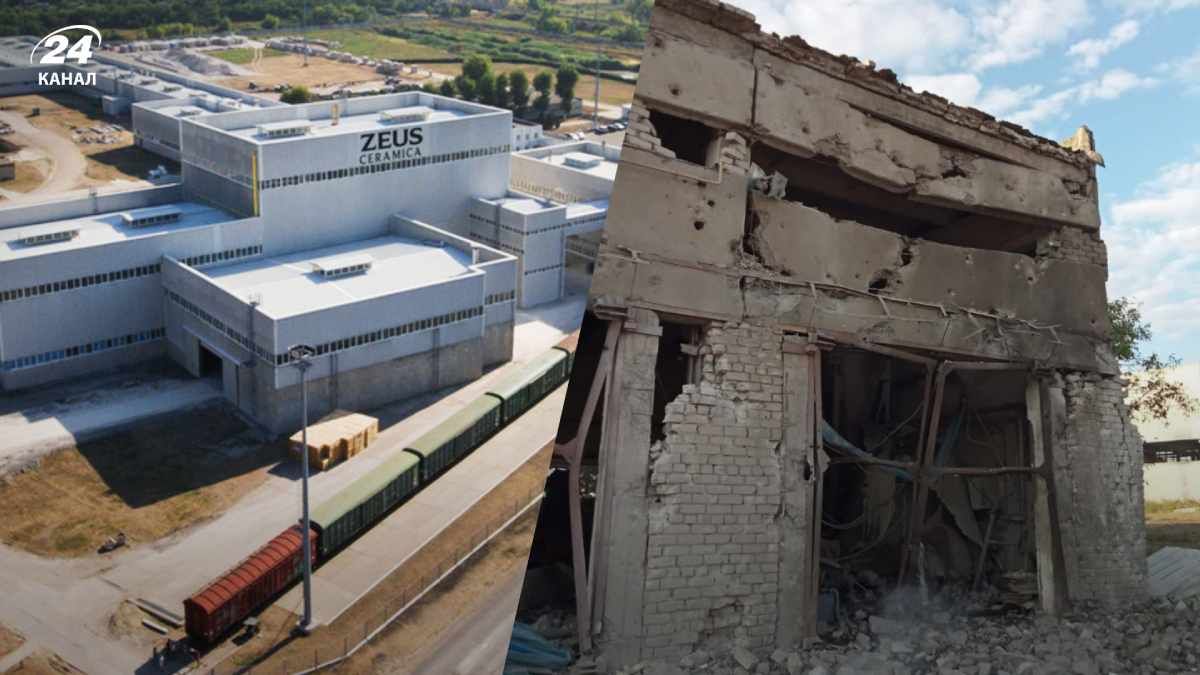 "Флагман керамічного виробництва": росіяни обстріляли завод Zeus Ceramica у Слов'янську - 24 Канал "Флагман керамічного виробництва": росіяни обстріляли завод Zeus Ceramica у Слов'янську - 24 Канал