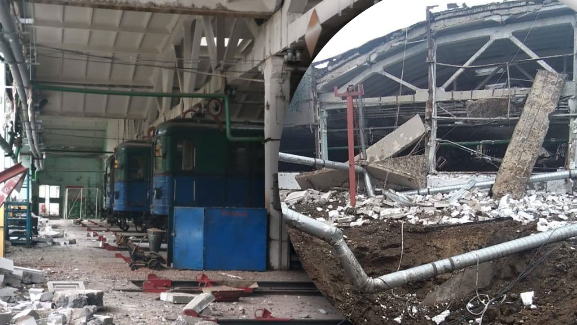Ракетный обстрел Харькова 14 июля 2022 года - оккупанты попали в депо