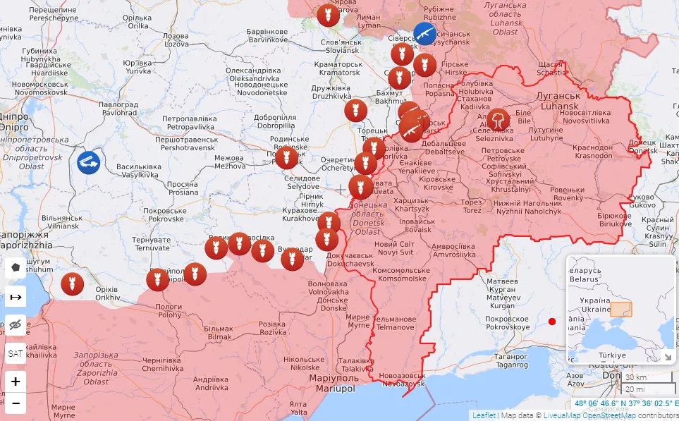 Бої на Донбасі Бої на Донбасі