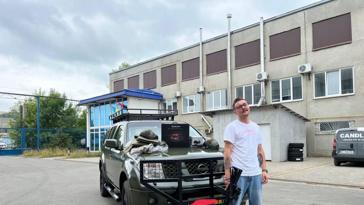 Волонтер Владимир Андреев собирает на авто для военных - нужно миллион - 24 Канал Волонтер Владимир Андреев собирает на авто для военных - нужно миллион - 24 Канал