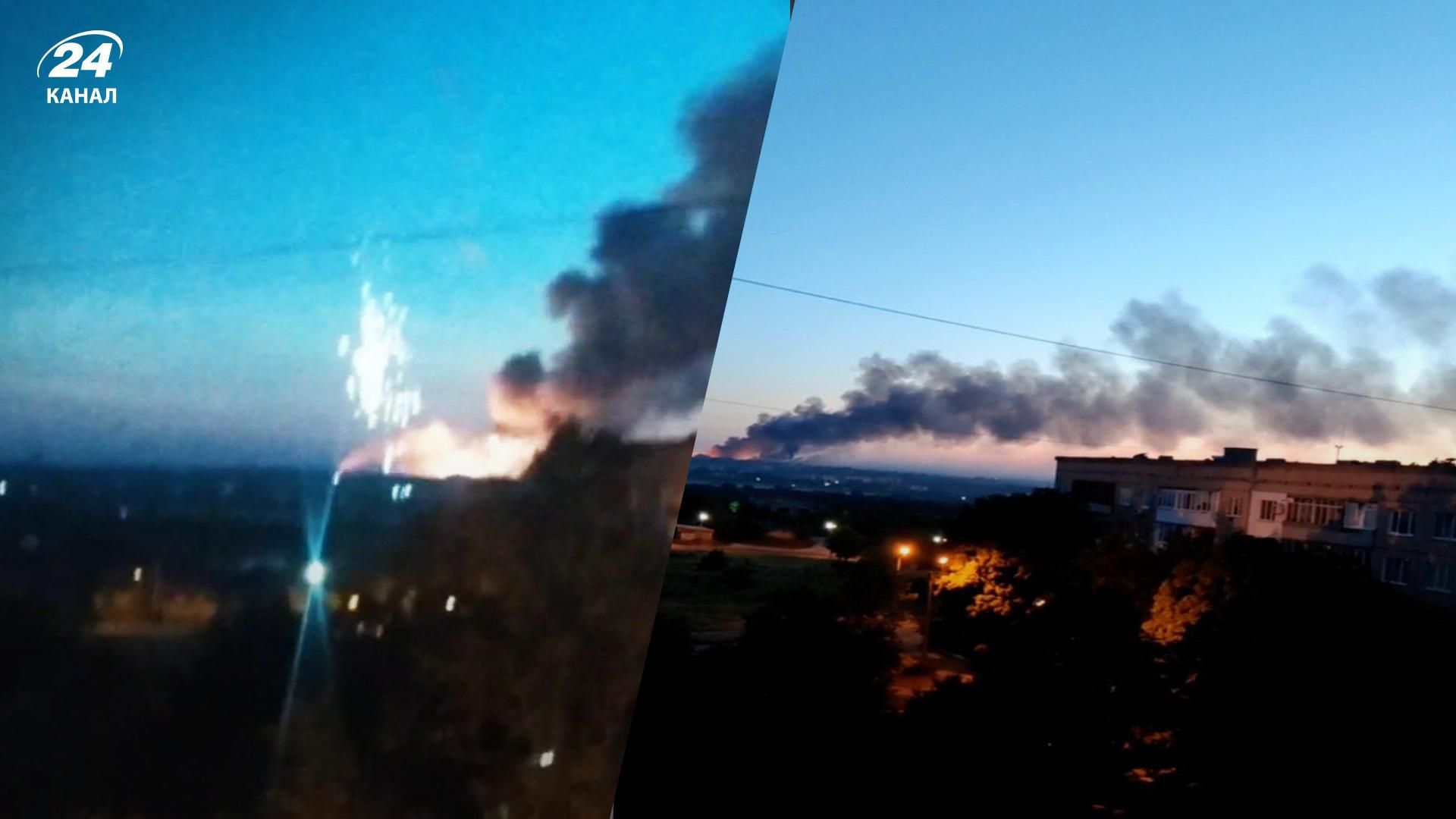 В Кадиевке снова раздались взрывы в ночь на 15 июля - 24 Канал