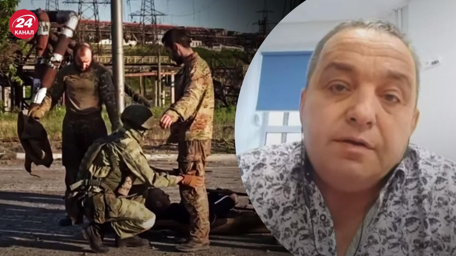 Батько полоненого захисника Азовсталі розповів подробиці полону сина - 24 Канал Батько полоненого захисника Азовсталі розповів подробиці полону сина - 24 Канал