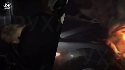 В Киеве авто на скорости влетело в бетонный блок: в салоне находилась семья