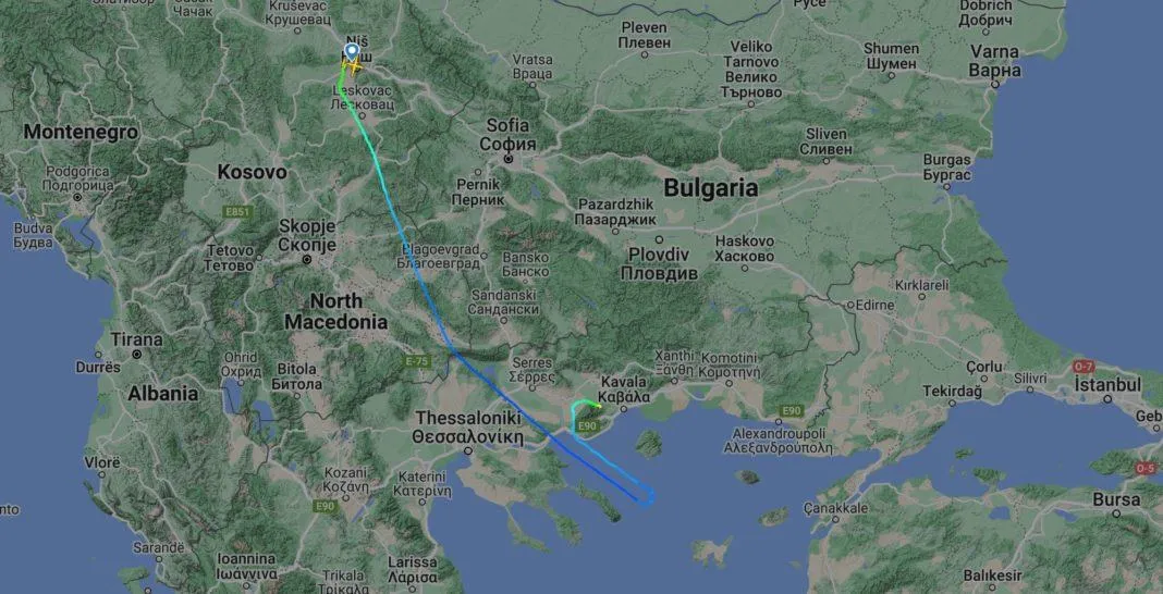 В Греции разбился украинский грузовой самолет Ан-12, перевозивший боекомплект – СМИ