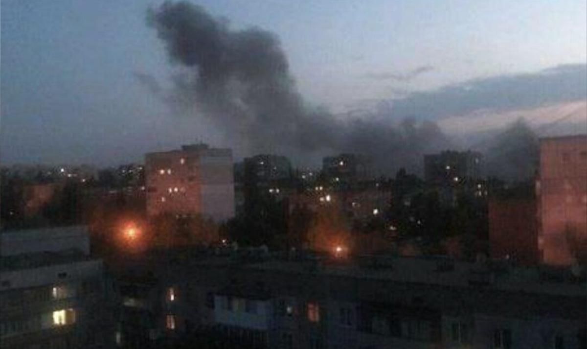 ВСУ уничтожили склад в Алчевске ВСУ уничтожили склад в Алчевске