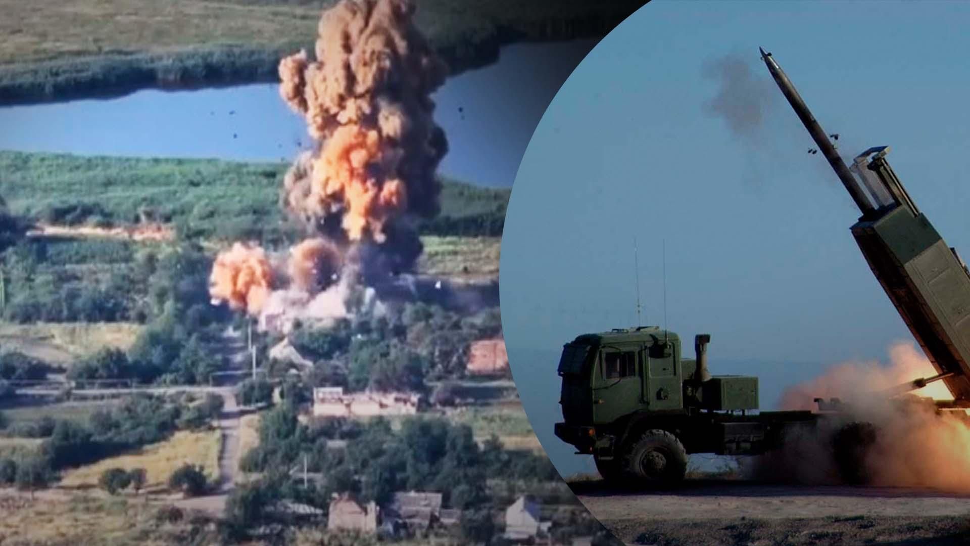 Взрывы на складах россиян на Юге - видео от ВСУ