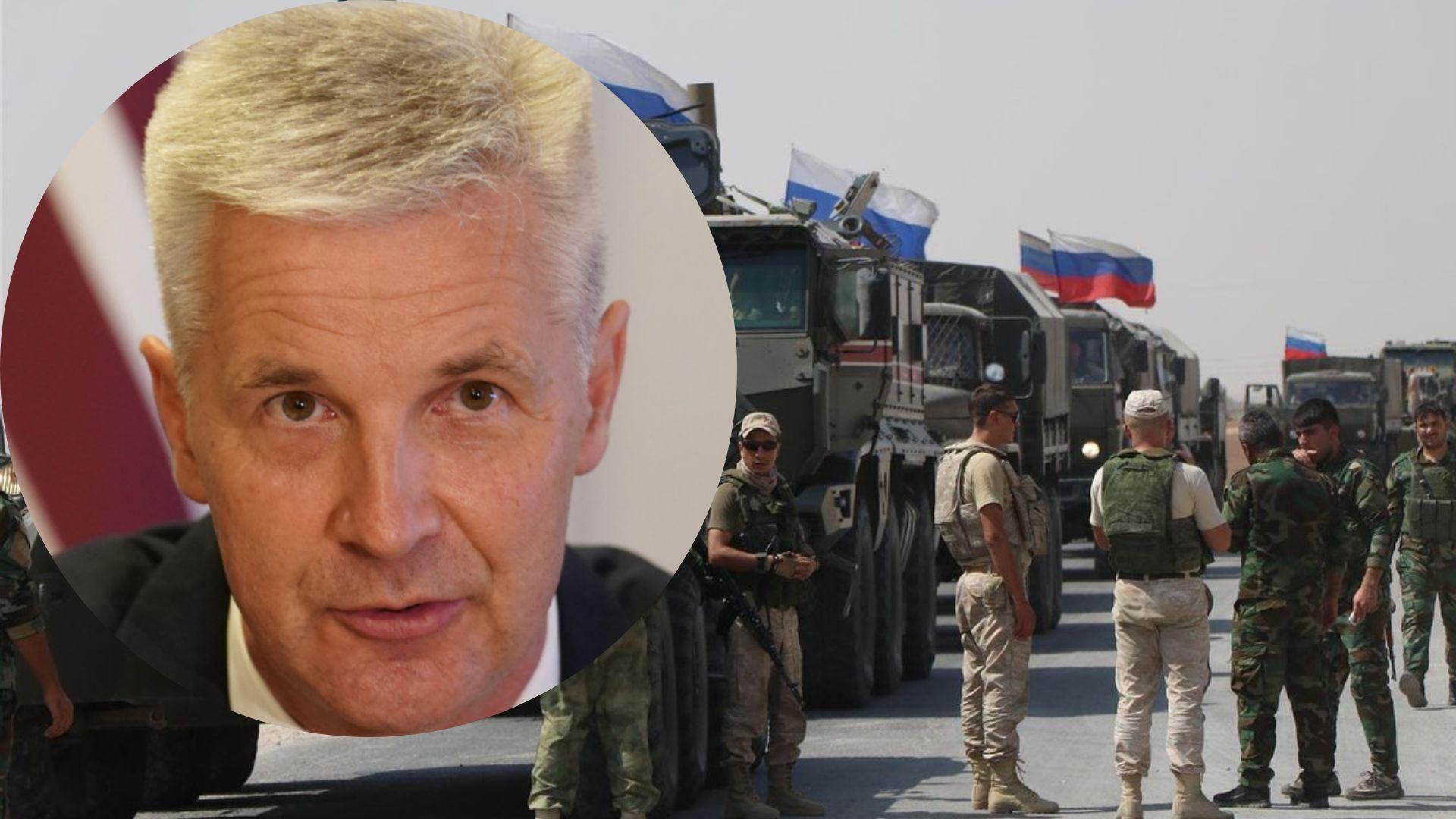 Міністр оборони Латвії оцінив боєздаьність росіян 