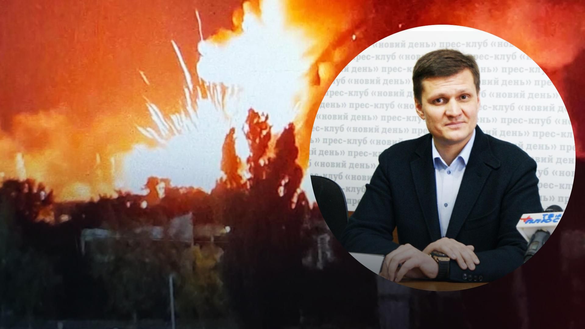 Хлань про знищення складів окупантів на Херсонщині Хлань про знищення складів окупантів на Херсонщині