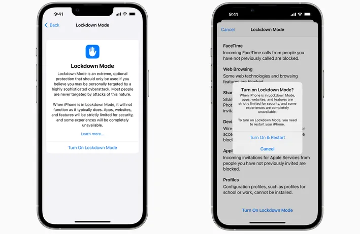 Lockdown Mode Lockdown Mode