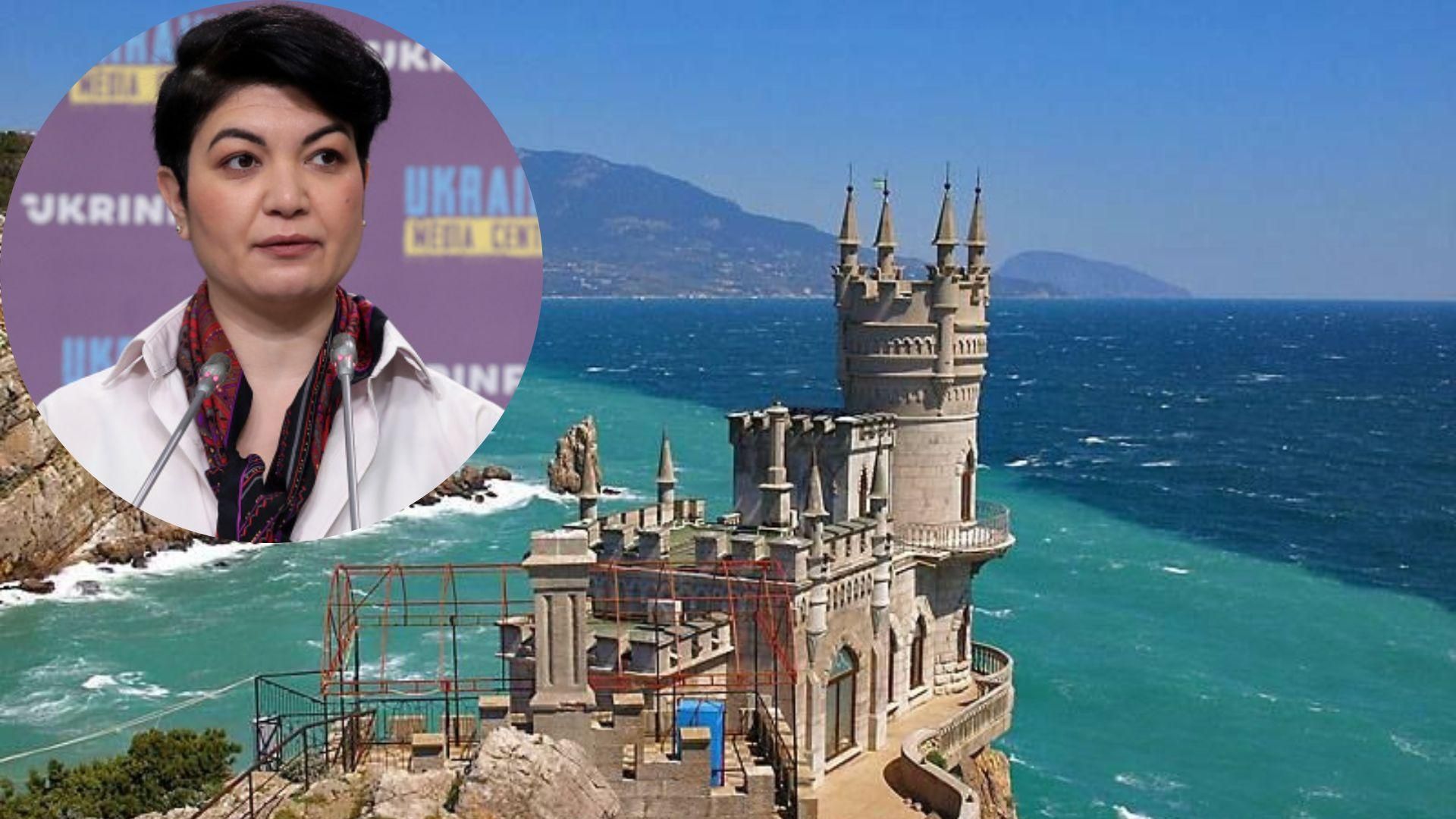 Ташева озвучила план повернення Криму Ташева озвучила план повернення Криму