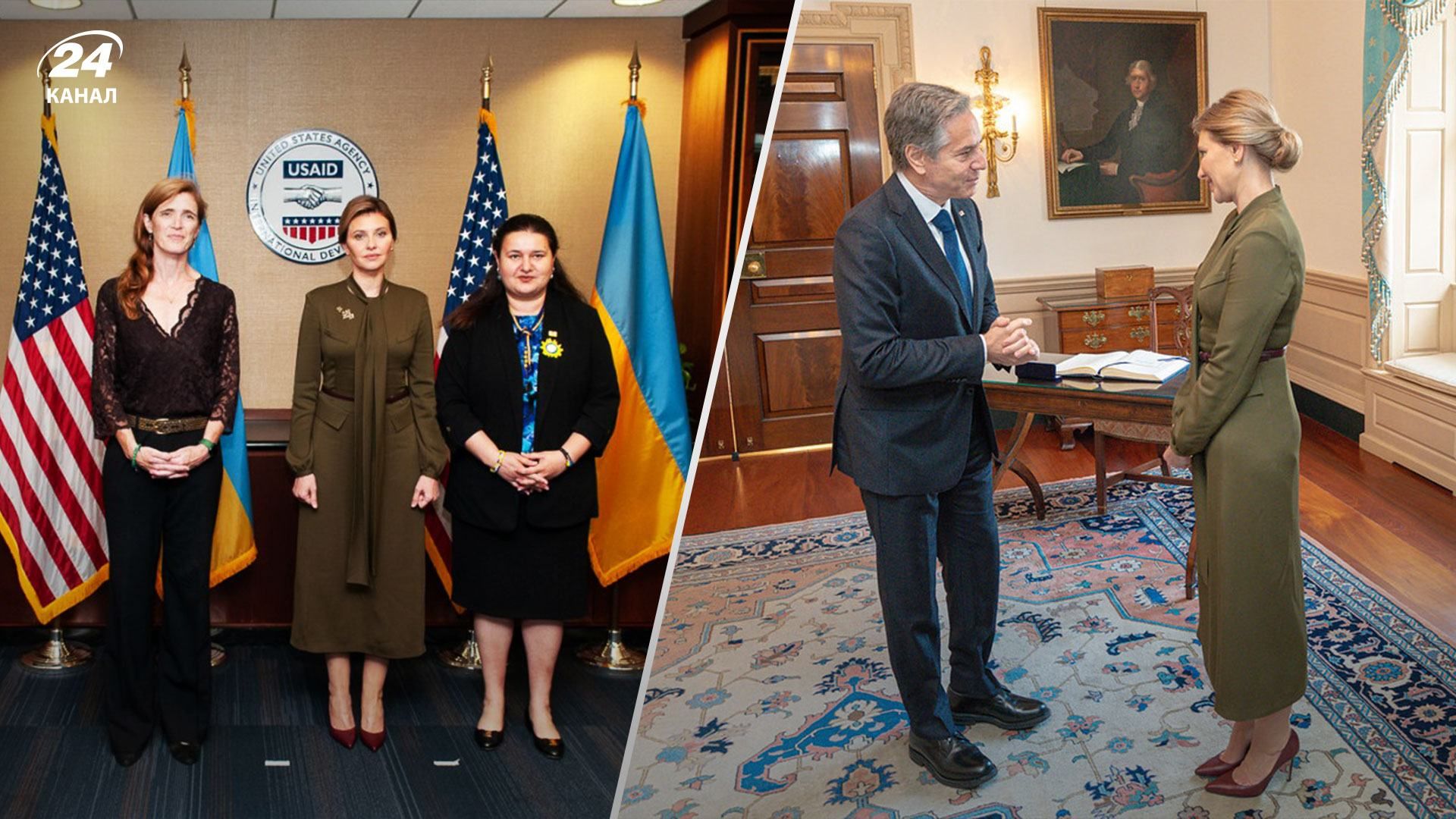 Зеленська розповіла подробиці свого візиту до США Зеленська розповіла подробиці свого візиту до США