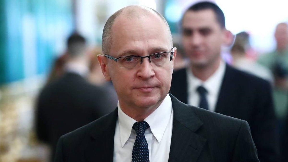 Сергей Кириенко в Новой Каховке на Херсонщине Сергей Кириенко в Новой Каховке на Херсонщине