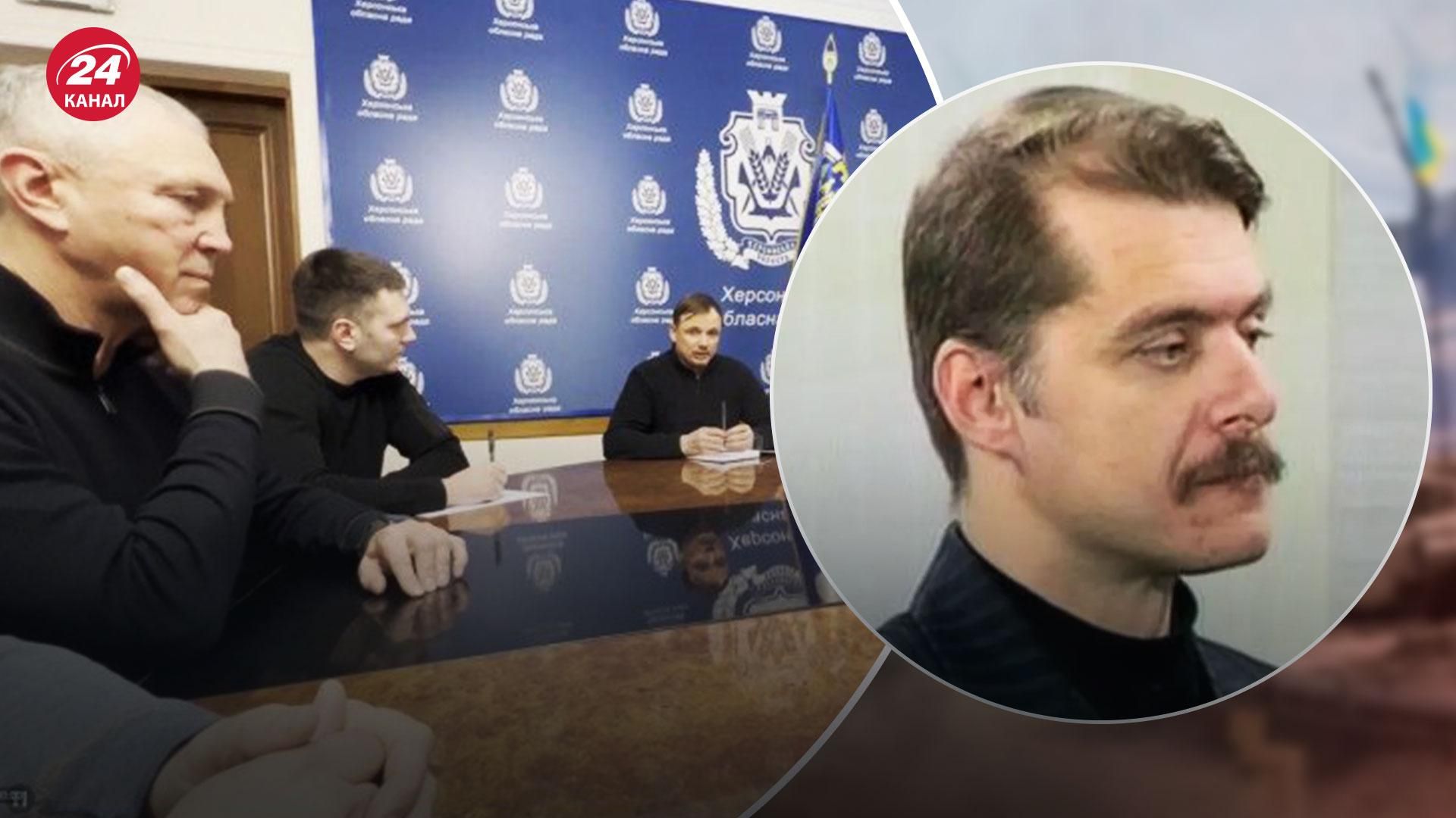 Між колаборантами війна - яка ситуація на Херсонщині - 24 Канал Між колаборантами війна - яка ситуація на Херсонщині - 24 Канал