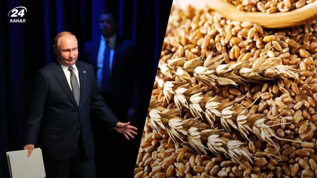 Путин уже не скрывает, что ворует украинское зерно - дерзкое заявление Путин уже не скрывает, что ворует украинское зерно - дерзкое заявление