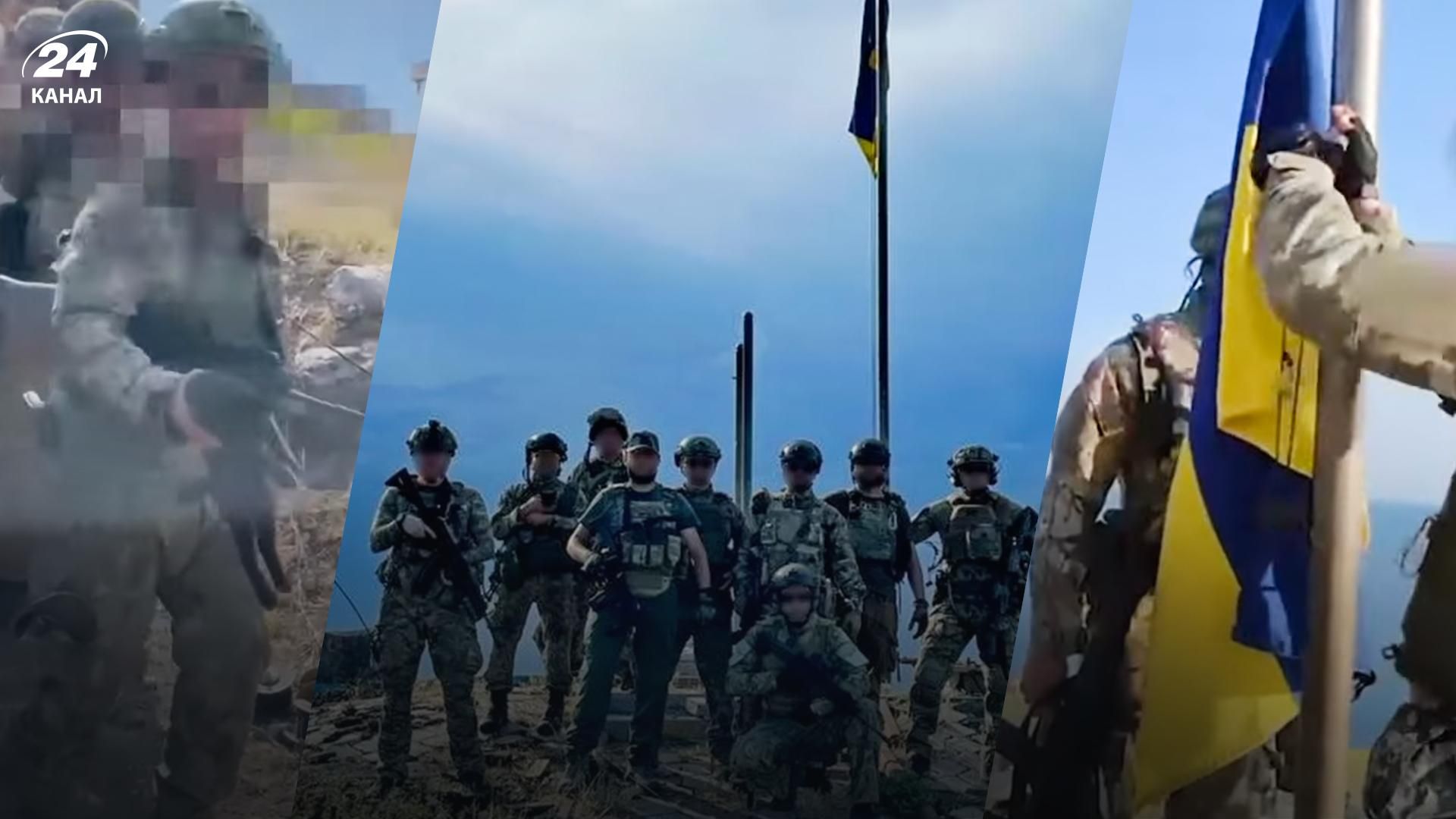 Как поднимали флаг Украины на острове Змеиный - смотрите видео Как поднимали флаг Украины на острове Змеиный - смотрите видео