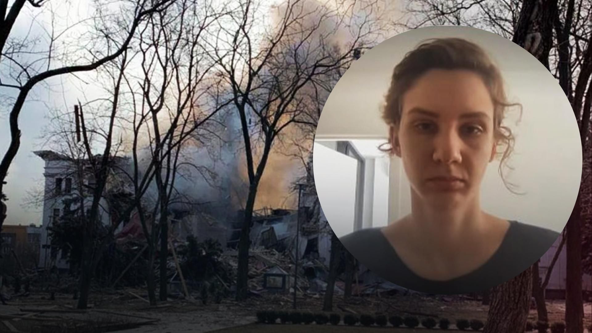 Мітєва спростувала брехню росіян про "підрив" драмтеатру Маріуполя Мітєва спростувала брехню росіян про "підрив" драмтеатру Маріуполя