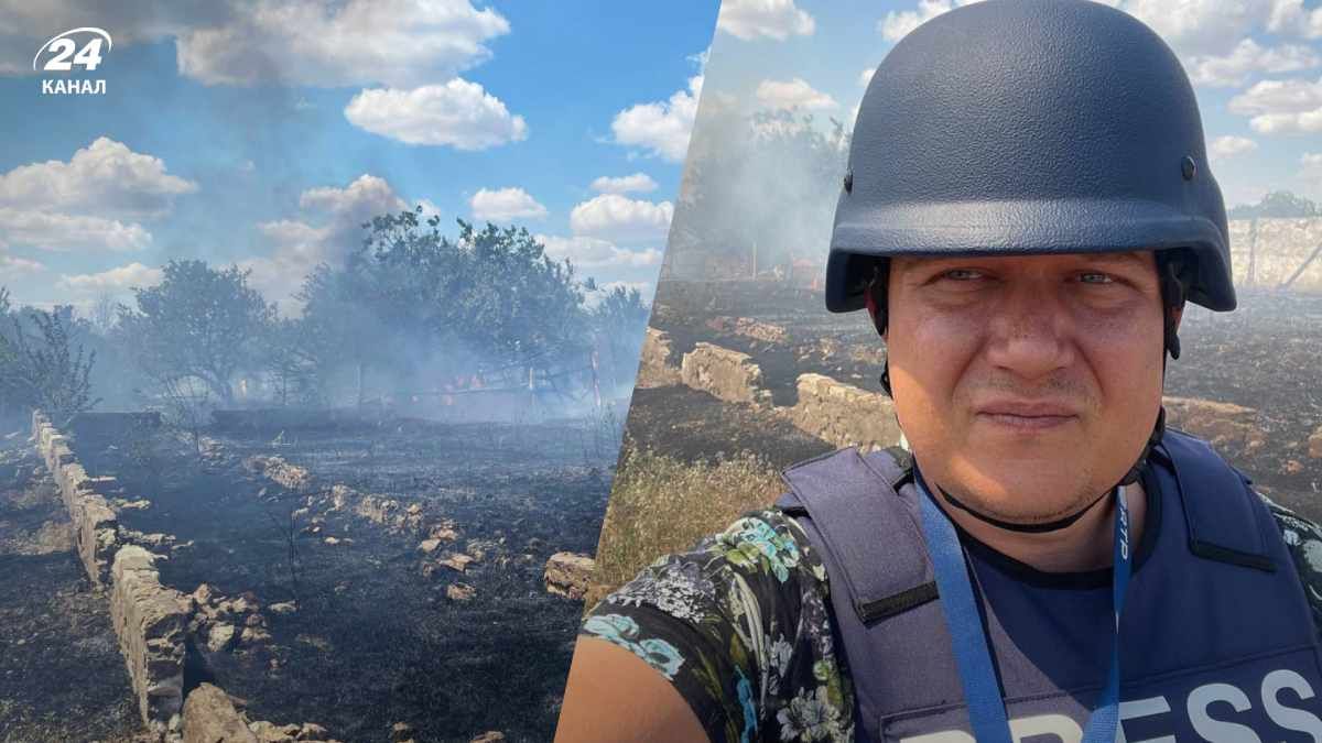 Португальские журналисты попали под обстрел россиян в Николаевской области Португальские журналисты попали под обстрел россиян в Николаевской области