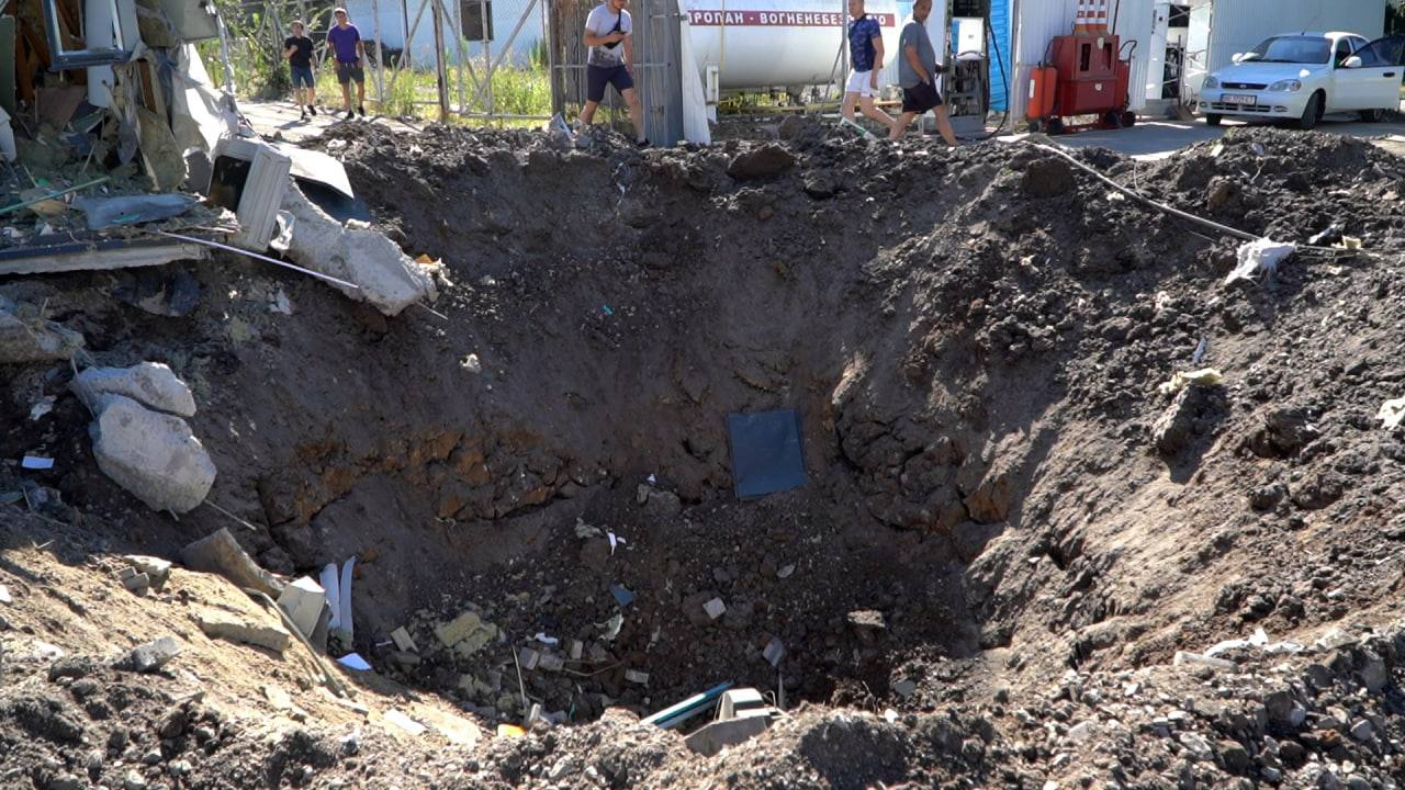 Воронки в Николаеве Воронки в Николаеве
