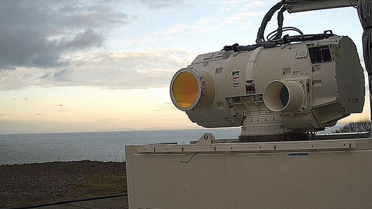 Великобритания тестирует мощное и очень точное лазерное оружие - Техно