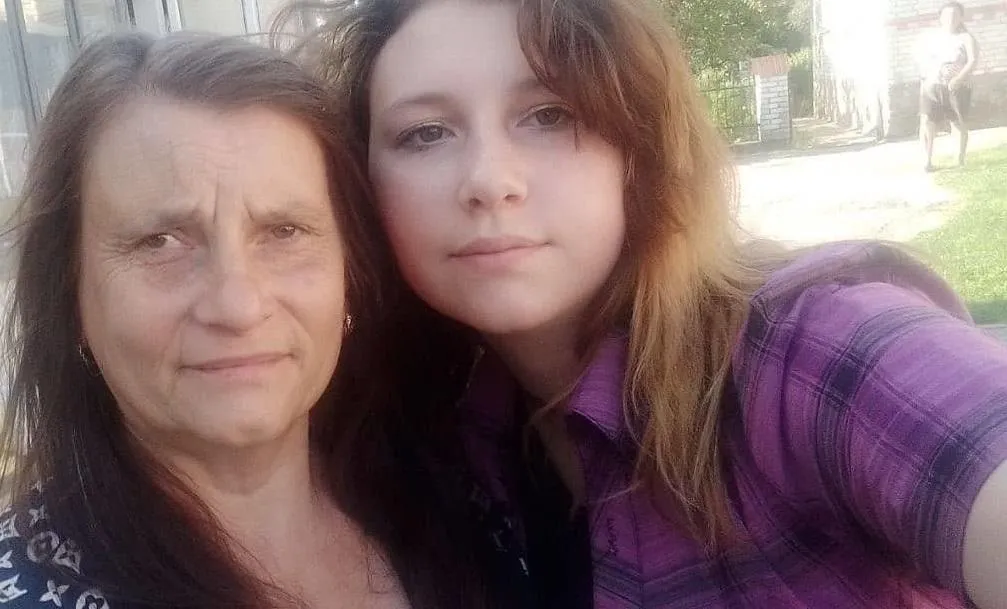 Настя з мамою Настя з мамою