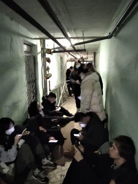 Дария в укрытии Дария в укрытии