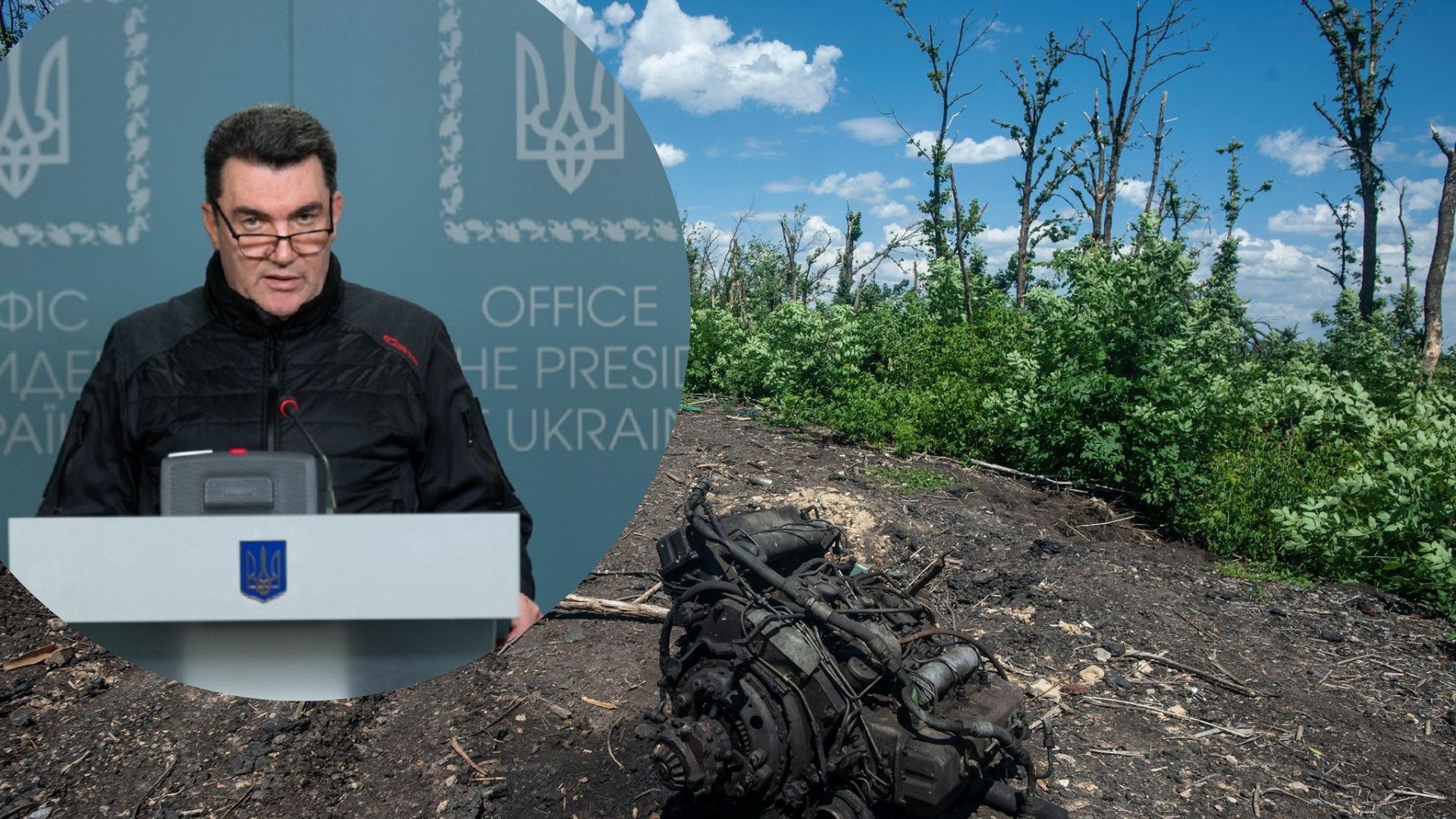 Данілов сказав, що росіяни найбільше обстріляли місто Ізюм Данілов сказав, що росіяни найбільше обстріляли місто Ізюм