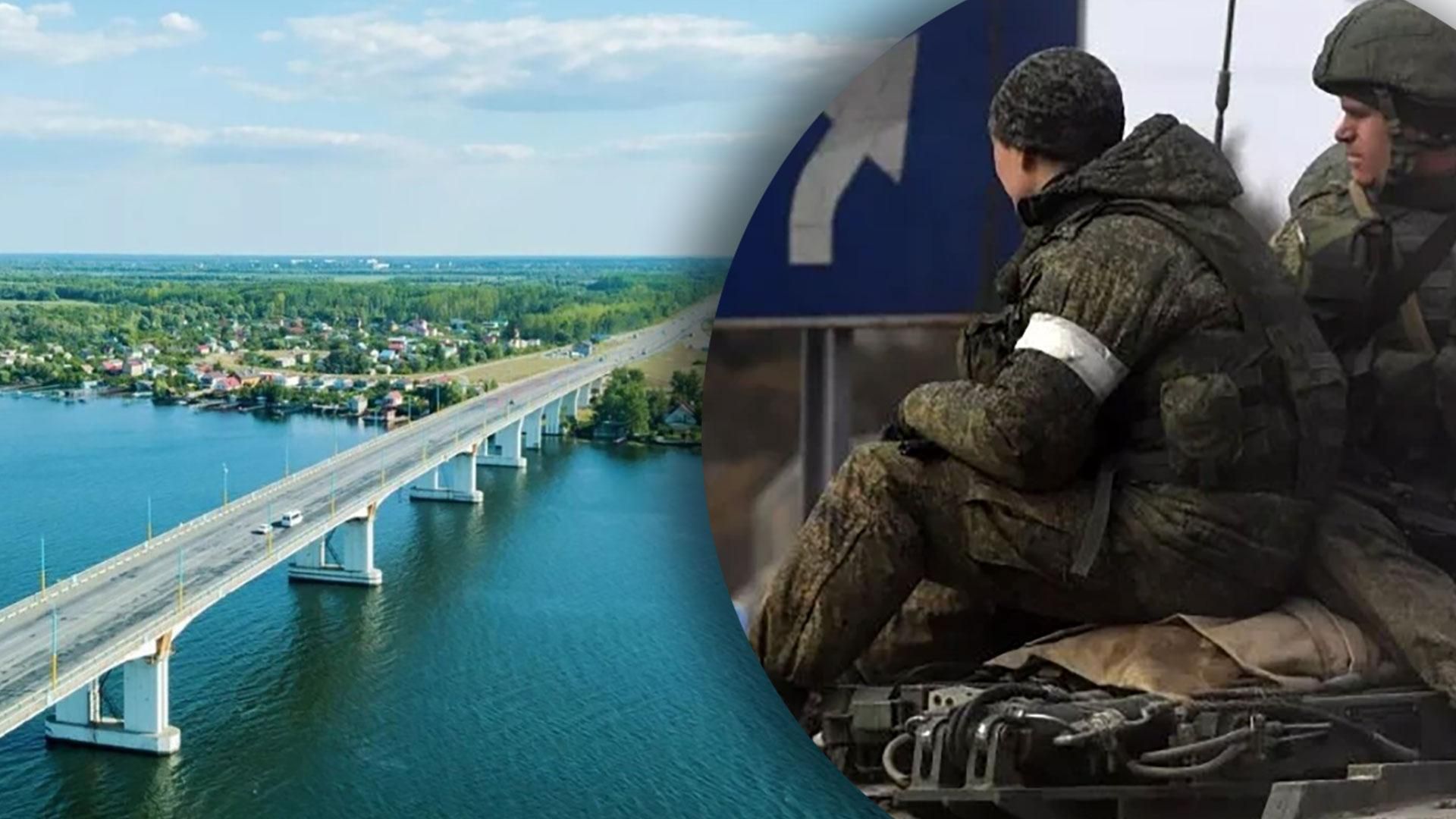Війна в Україні - окупанти хочуть збудувати новий міст у районі Херсона